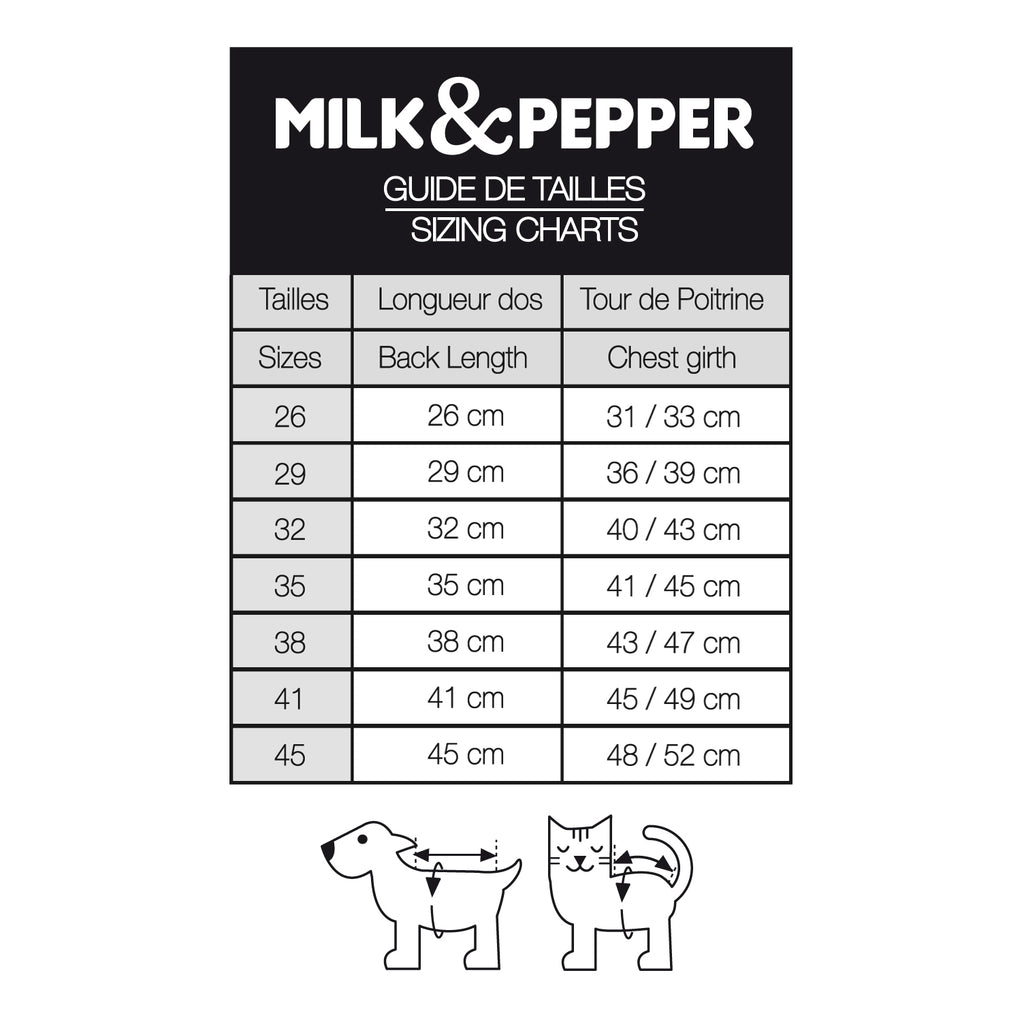 Skipper regenjas - Milk & Pepper