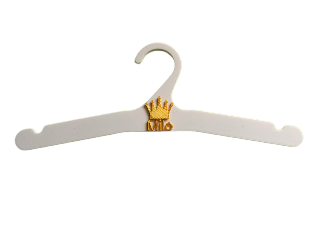 Gepersonaliseerde kleerhanger