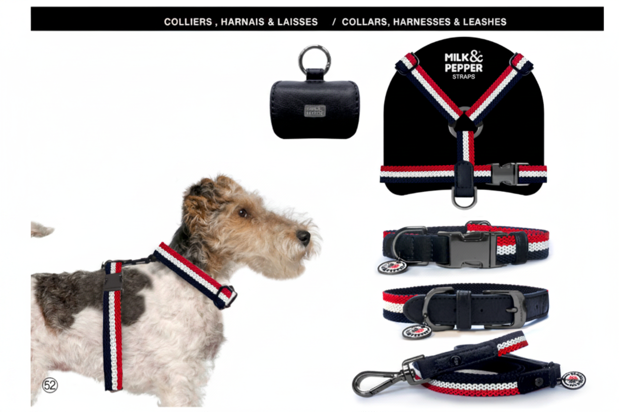 Courchevel Halsband met clip-sluiting